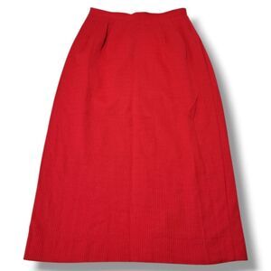 60s Vintage Skirt Size 12 W24" Waist Vintage Koret Of California Skirt Talon Zip